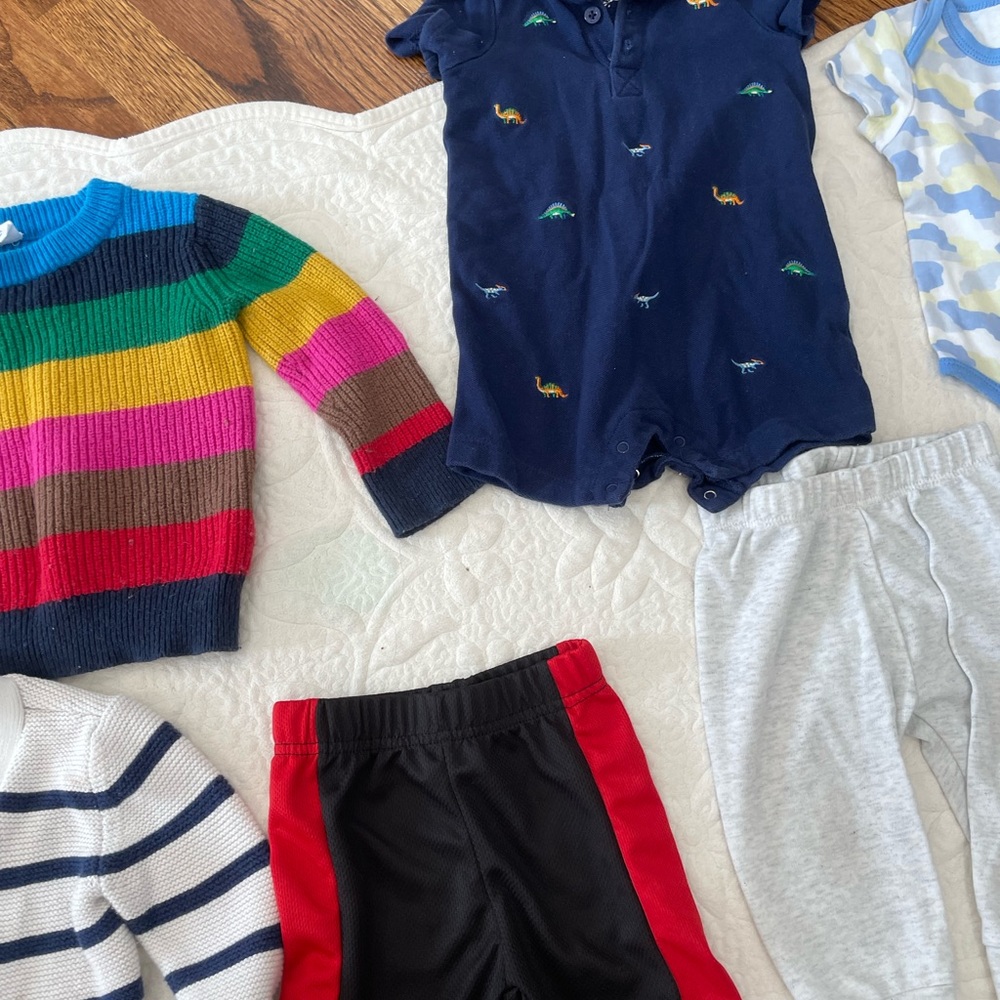 Baby boy clothes and shoes